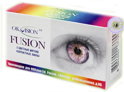 Купить контактные линзы OKVision™ FUSION цветные