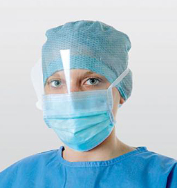 Hartmann Foliodress® mask  Comfort Anti Splash + Visor. Маска для операционной.