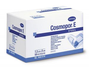 Hartmann Cosmopor® E steril. Самоклеящаяся послеоперационная повязка.