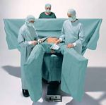 Hartmann Foliodrape® Rectum Set I, 257159. Комплект стерильного операционного белья для ректальной хирургии, 4 шт.