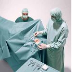 Hartmann Foliodrape® Ophthalmology Set I, 257210. Комплект стерильного операционного белья для офтальмологических операций, 10 шт.
