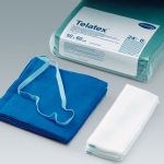 Hartmann Telatex®, 769601. Салфетки для брюшной полости с рентгено-контрастной нитью, нестерильные, 6 слоев, 20 х 30 см, 10 шт.