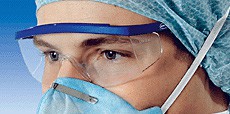 Hartmann Foliodress® eye Protect. 992524. Хирургические незапотевающие очки, 5 шт.
