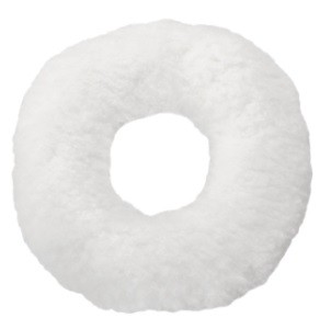 Подушка от пролежней, мягкая круглая с отверстием, белая, Orliman, Osl1100