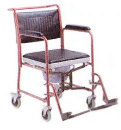 Коляска инвалидная с санитарным устройством облегченная LY-800-690