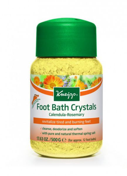 Hartmann  Kneipp Здоровые ноги, 895602. Солевые ванны для ног с календулой и маслом апельсина, 500 г.