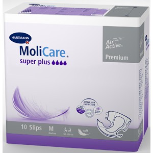 Molicare® Premium Soft Super Plus, 169246. Воздухопроницаемые подгузники, размер M, 10 шт.