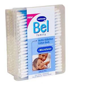 Hartmann Bel® Family. Палочки с ватной головкой.