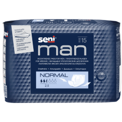 SENI MAN Урологические прокладки для мужчин, Normal, 15шт., SE-095-MN15-003