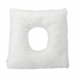 Подушка от пролежней, мягкая квадратная с отверстием, белая, Orliman, Osl1102