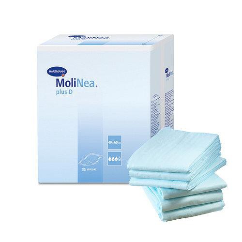 Hartmann MoliNea® Plus D, 163620. Впитывающая пеленка, 60 х 90 см, 50 шт.