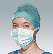 Hartmann Foliodress® mask Protect. Стандартные маски для операционной.