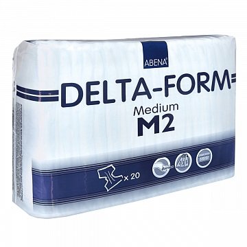 Abena Delta-Form, 308862. Эконом - Подгузник для взрослых (Delta-Form M2 №20), 20 шт.