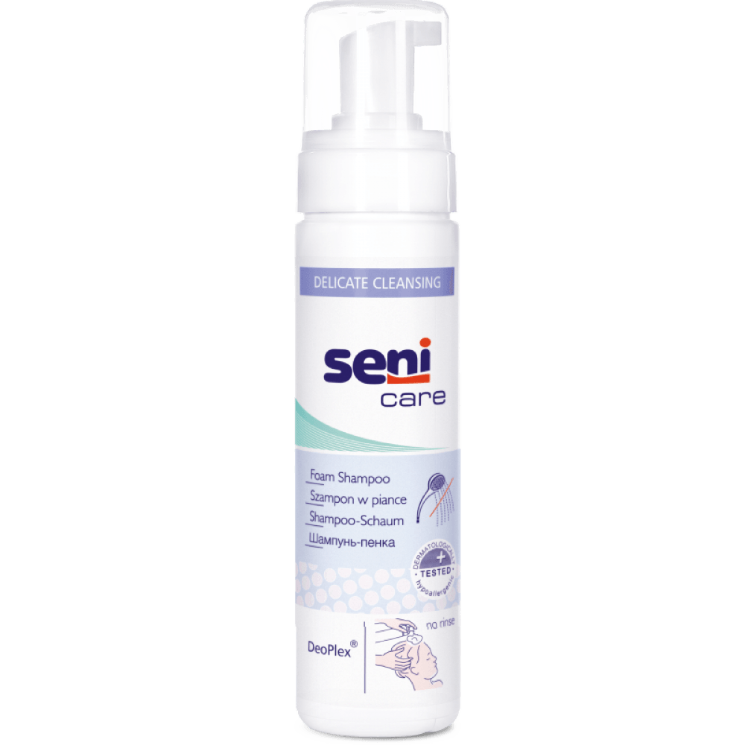 SENI CARE Шампунь-пенка для мытья волос без воды, 200 мл, SE-231-B200-16R