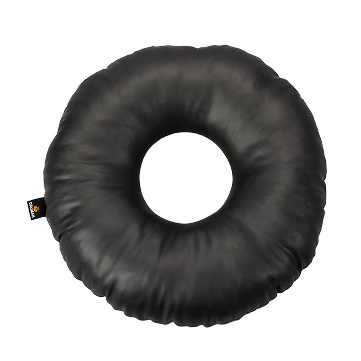 Подушка от пролежней, мягкая круглая с отверстием, черная, Orliman, Osl1108