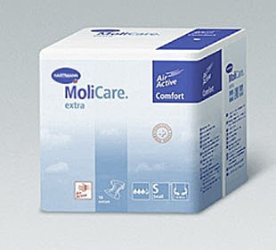 Molicare® Comfort Extra, 165120. Воздухопроницаемые подгузники, размер XS, 30 шт.