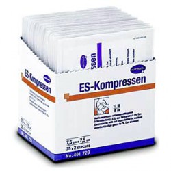 Hartmann ES-Kompressen, 401735. Марлевая салфетка, стерильная, 10 х 10 см, 50 шт.