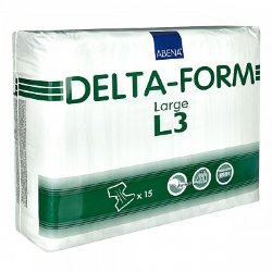 Abena Delta-Form, 308873. Эконом - Подгузник для взрослых (Delta-Form L3 №15), 15 шт.