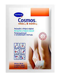 Hartmann Cosmos® Relaxing Warming, 597780. Релаксационный и согревающий пластырь. 2 шт.