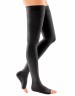 Чулки с силиконовой резинкой для широких бедер, с открытым носком mediven® comfort, арт.co169w/co159w