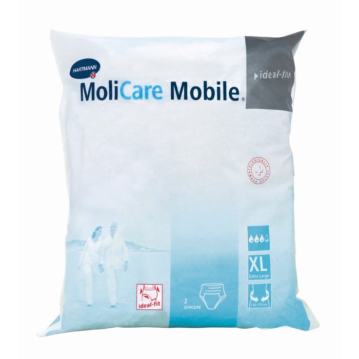 Molicare® Mobile, 915622. Впитывающие трусы при недержании, размер XL, 2 шт.