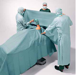 Hartmann Foliodrape® Shoulder Arthroscopy Set I, 257175. Комплект стерильного операционного белья для артроскопии плечевого сустава, 5 шт.