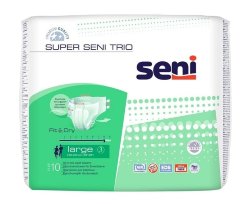 SUPER SENI TRIO Подгузники для взрослых Large, 10 шт., SE-094-LA10-A03