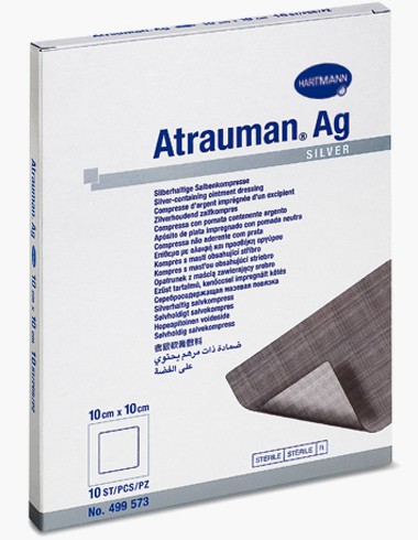 Hartmann Atrauman® AG. Мазевая повязка с серебром.