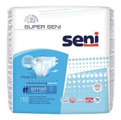 SUPER SENI Подгузники для взрослых Small, 10 шт., SE-094-SM10-1RU