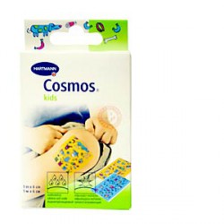 Hartmann Cosmos® kids, 535603. Детский гипоаллергенный пластырь, 6 х 10 см, 10 шт.