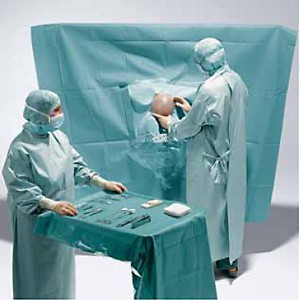 Hartmann Foliodrape® Neurosurgery Set I, 257233. Комплект стерильного операционного белья для нейрохирургических операций, 5 шт.