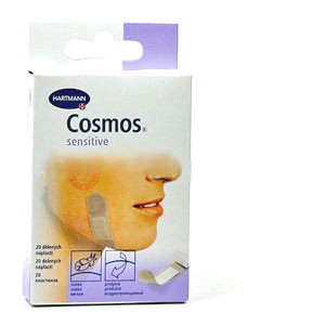 Hartmann Cosmos® Sensitive, 535323. Пластырь для особо чувствительной кожи, 19 х 72 мм, 20 шт.