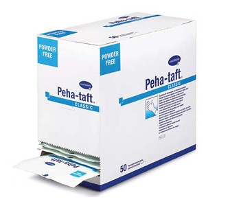 Hartmann Peha-taft® Classic pf. Хирургические латексные перчатки без пудры, 50 пар. 942645-942651