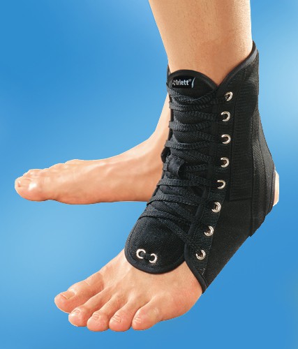 Ортез на голеностопный сустав полной фиксации со шнуровкой LAB-201