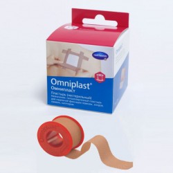 Hartmann Omniplast®, 900504. Пластырь фиксирующий, 1,25 см х 5 м, с еврохолдером