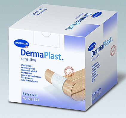 Hartmann DermaPlast® sensitive. Пластыри для чувствительной кожи.