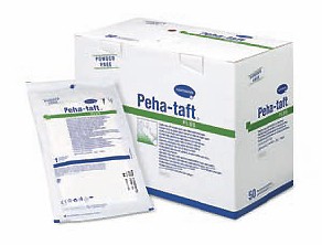 Hartmann Peha-taft® plus pf. Хирургические латексные перчатки без пудры, 50 пар., 942589-942596