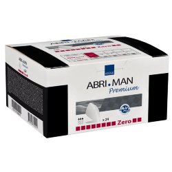Abena Abri-Man Premium, 300740. Мужские прокладки (Zero), 24 шт.