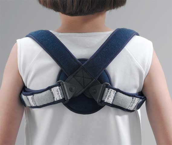 Реклинатор плечевой для фиксации ключицы Thuasne Ligaflex Junior Clavicular Straps арт. 2640