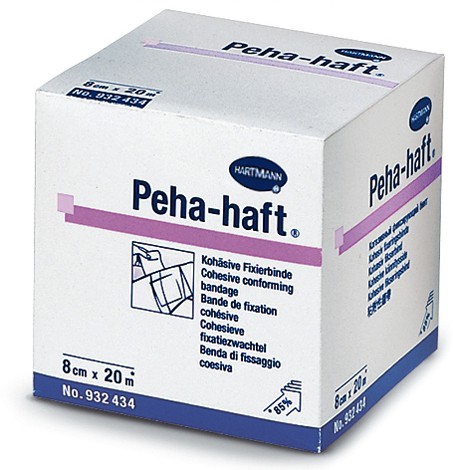 Hartmann Peha-haft®, 932424. Самофиксирующийся бинт, 8 см х 4 м, 1 шт.