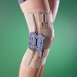 Ортопедический коленный ортез с боковыми шарнирами OPPO, арт. 2137