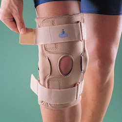Ортопедический разъемный шарнирный коленный ортез OPPO, арт. 1032