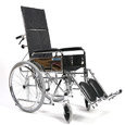 Коляска инвалидная с высокой спинкой, 40 см LY-250-008-J