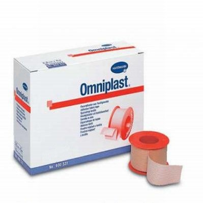 Hartmann Omniplast®, 900440. Пластырь фиксирующий, 1,25 см х 5 м, без еврохолдера