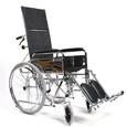 Коляска инвалидная с высокой спинкой, 45 см LY-250-008-A