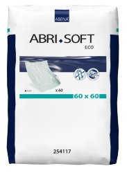 Abena Abri-Soft, 254117. Впитывающие пеленки 60x60 (Eco), 60 шт.
