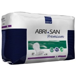 Abena Abri-San Premium, 9374. Прокладка-вкладыш урологическая (5), 36 шт.