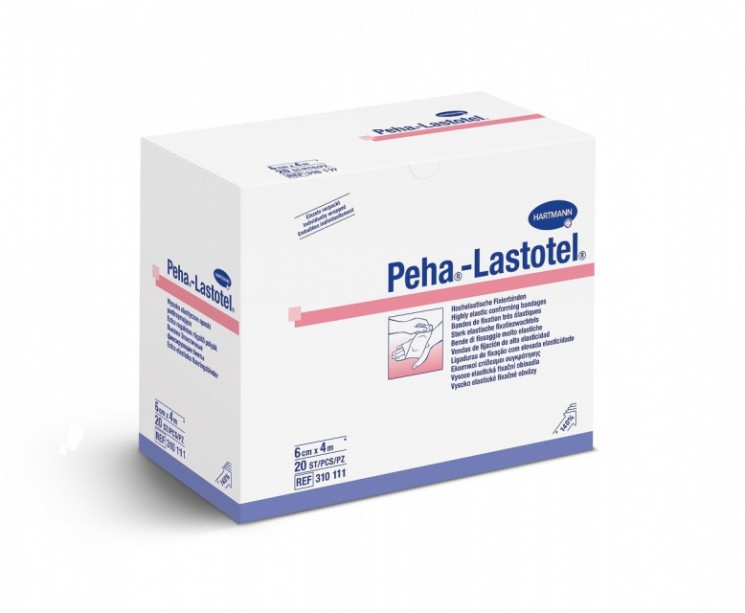 Hartmann Peha® lastotel, 310111. Фиксирующий бинт, 6 см х 4 м, 20 шт.