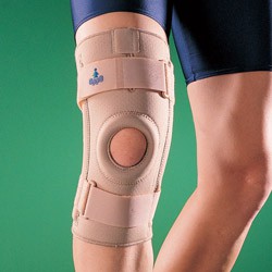 Ортопедический коленный ортез с боковыми шинами OPPO, арт. 1030