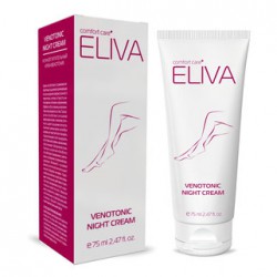 Eliva, ночной питательный крем-венотоник Venotonic Night Cream, 75 мл